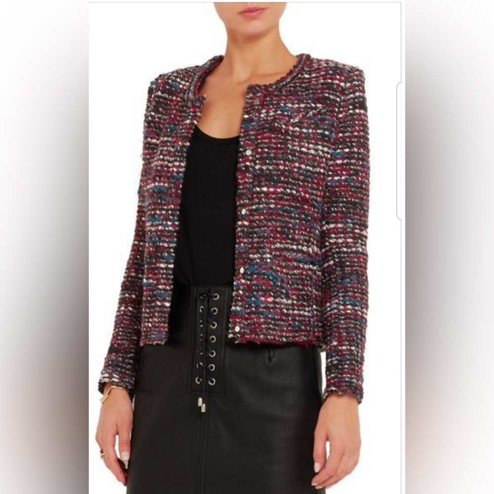 Iro Carene boucle jacket